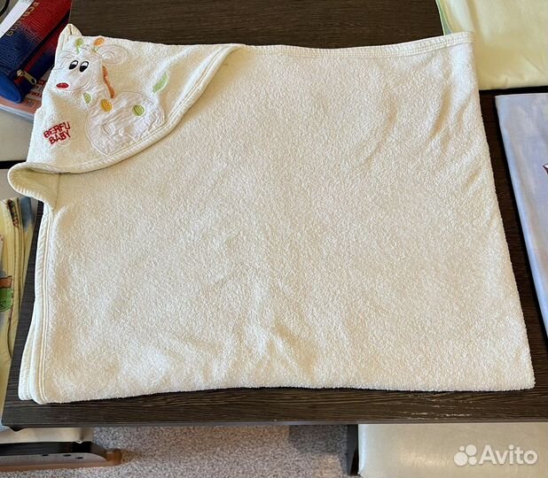 Полотенце детское, пододеяльник, постельное белье