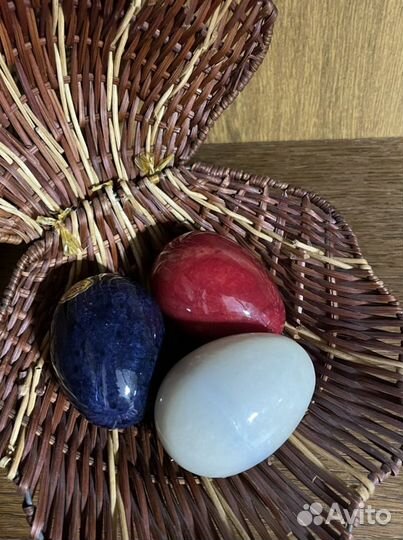 Алебастровые декоративные яйца ручной работы Итали