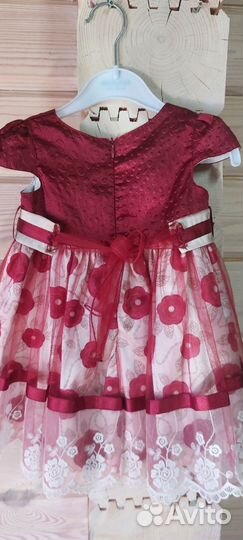 Красивое платье для маленькой принцессы 86 размер