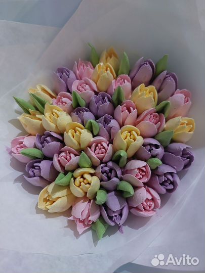 Подарок учителю на 1 сентября.Букет из зефира