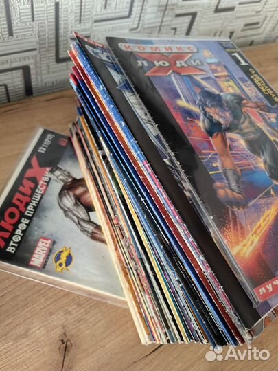 Большая коллекция комиксов marvel