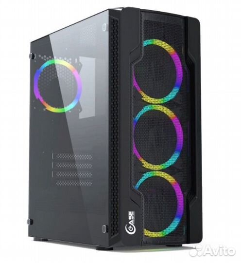 Корпус Powercase Mistral X4 Mesh LED 4x120mm