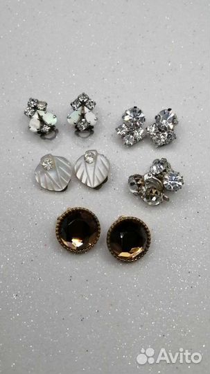 Клипсы Винтаж