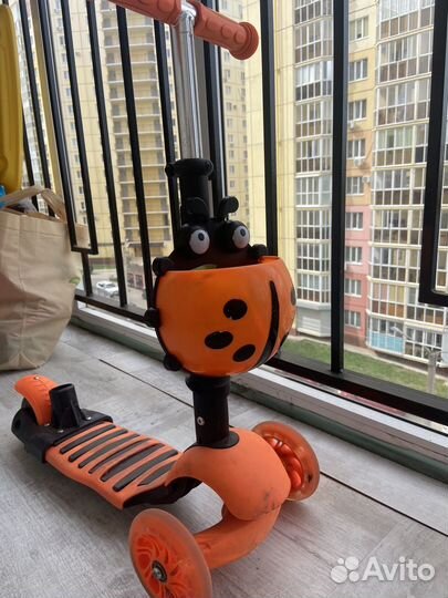 Самокат /беговел детский трехколесный 3 в 1