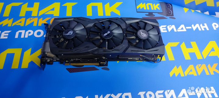 Видеокарта asus AMD Radeon RX 480 8GB strix OC