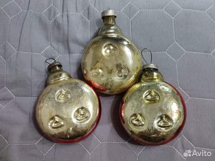 Елочные игрушки СССР. Часы