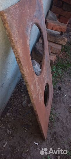 Плита печная чугунная, шифер бесплатно