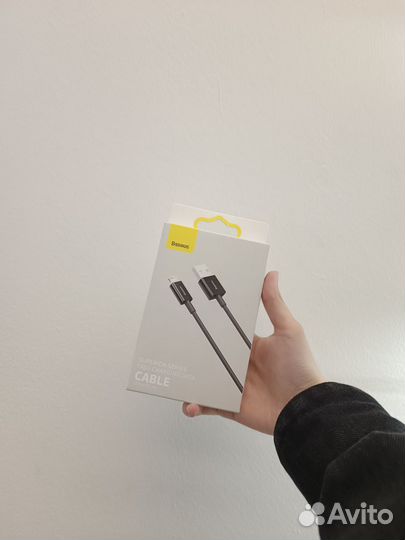 Кабель Baseus Cafule Series Metal Data Cable