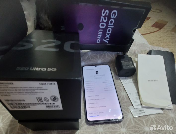 Samsung Galaxy S20 Ultra 5G, 12/128 ГБ