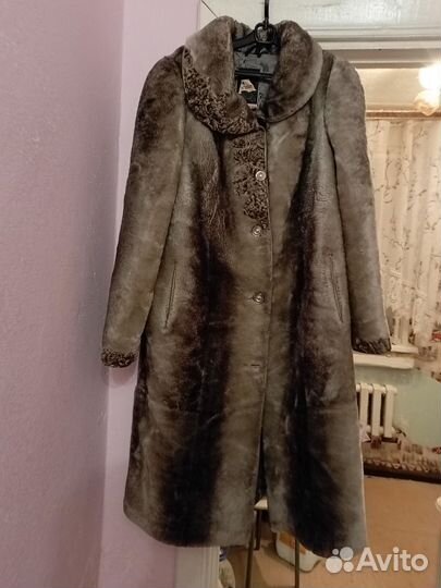 Шуба мутоновая 56размер