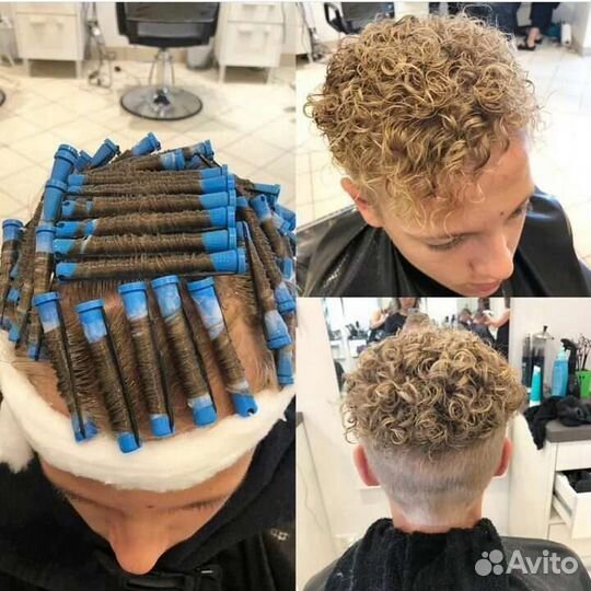 Химическая завивка волос