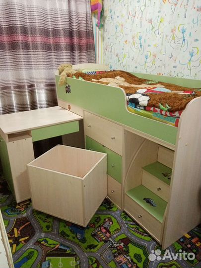 Кровать-чердак