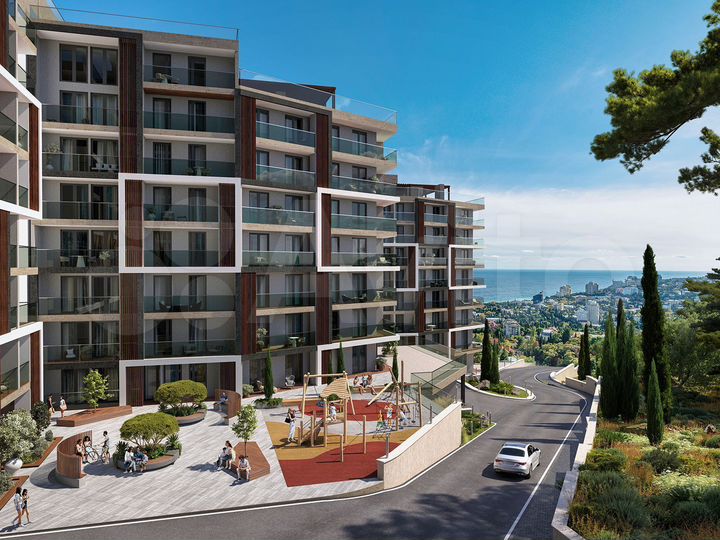 3-к. апартаменты, 61,9 м², 2/8 эт.