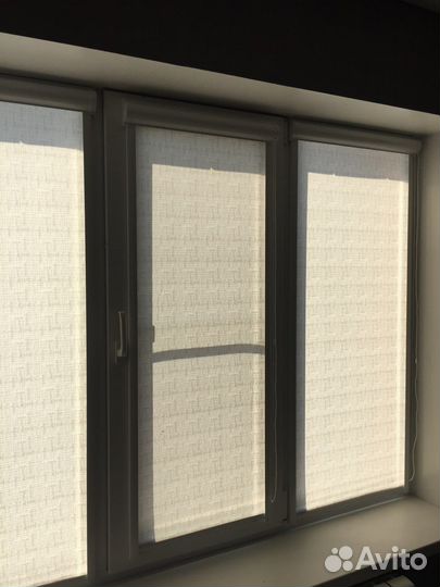 Рулонные шторы в коробе