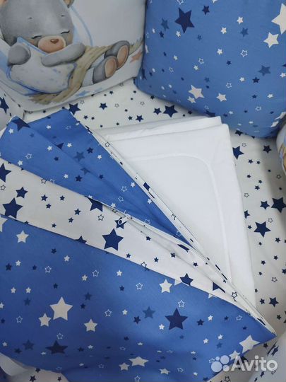 Бортики в кроватку