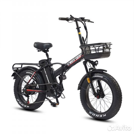 Электровелосипед white siberia slav PRO 1000W