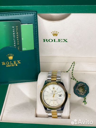 Мужские часы Rolex Day-Date 44mm White-Gold