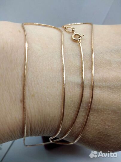 Золотая цепь 585 пробы р 47 см