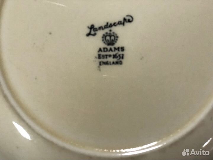 Парные декоративные тарелки (Англия)