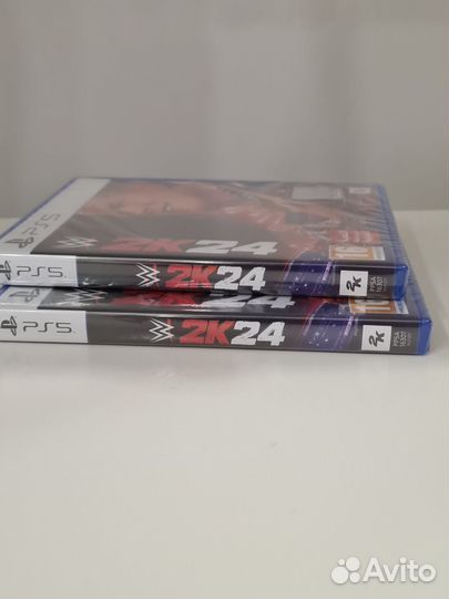 Wwe 2k24 ps5 (диск новый)