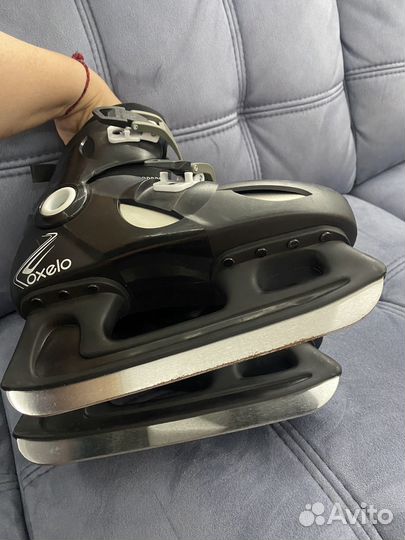 Раздвижные коньки, размер 34-36