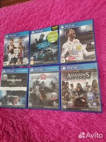 Игры для приставок ps4