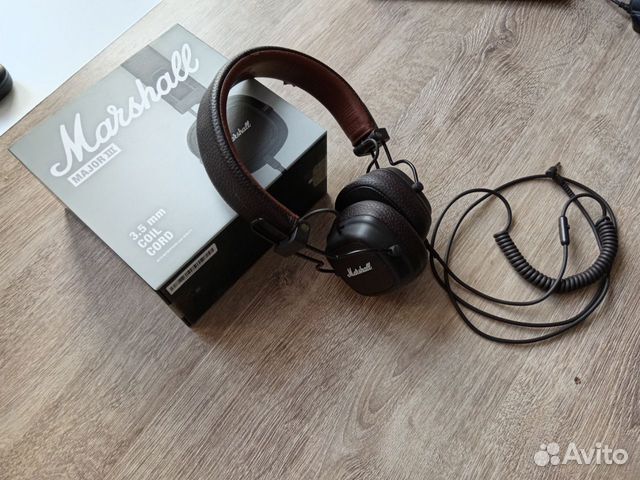 Наушники проводные Marshall Major 3 купить в Санкт-Петербурге ...