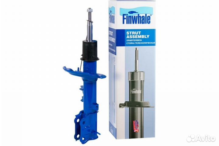 Амортизатор передний на hyundai solaris киа рио