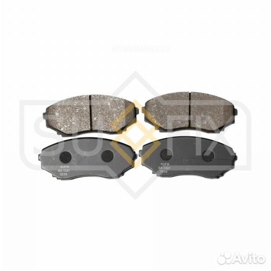 Sufix SX-1297 Колодки тормозные дисковые перед прав/лев