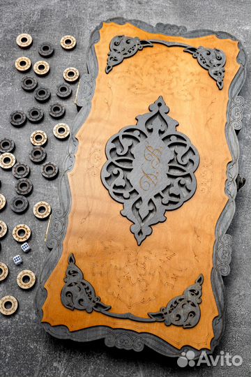 Нарды большие с чехлом именные