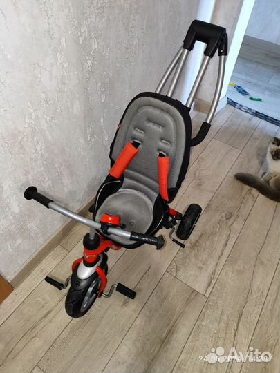 Трехколесный велосипед puky с ручкой