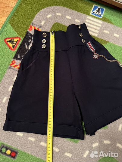 Шорты синие Маленькая Леди 146