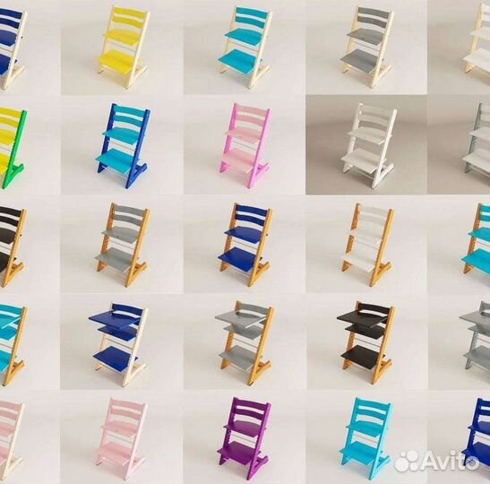 Растущий стул новый бук аналог Stokke Монтессори