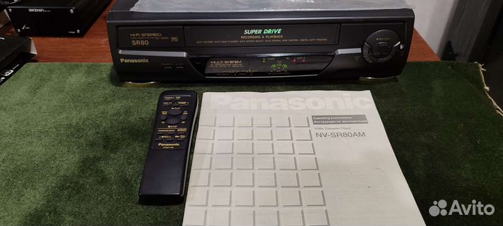 Видеомагнитофон panasonic hi fi стерео