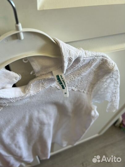 Блузка белая для девочки 158