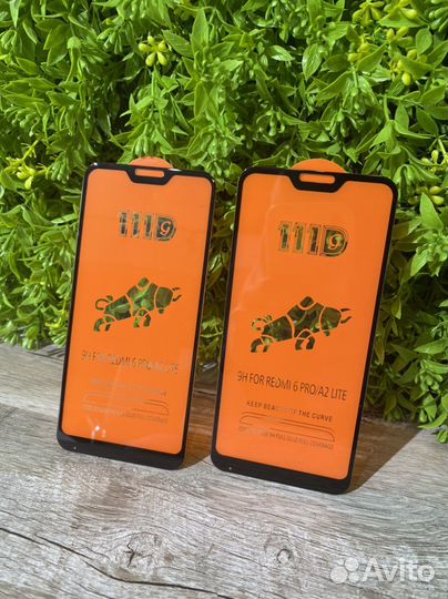 Защитное стекло xiaomi redmi 6pro/ Mi A2 lite