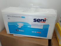 Памперсы Seni для взрослых размер m по 30 штук