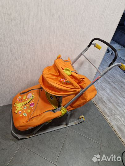 Коляска санки