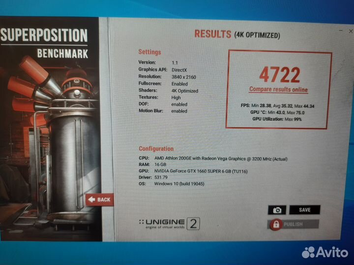Palit gtx 1660 super