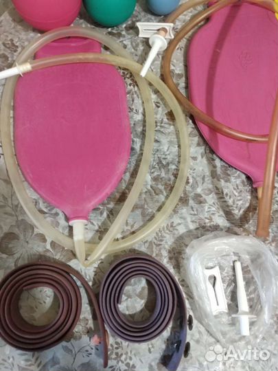 Груши для спринцования и для клизм, мед.жгуты