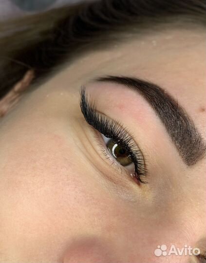 Наращивание ресниц, Ламинирование ресниц, Брови