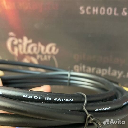 Кабель гитарный GS-6 BLK Canare (Япония), 3 м