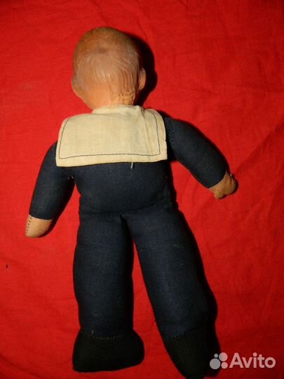 Антикварная кукла моряк ок.1910 г целлулоид