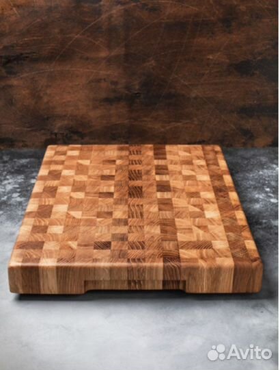 Дубовые торцевые разделочные доски