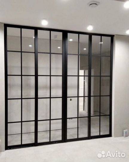 Перегородка из стекла под заказ