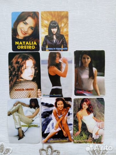 Наклейки с Натальей Орейро