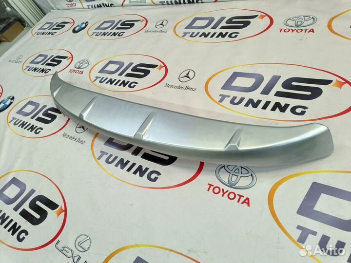 Спойлер Nissan Qashqai / Dualis 7-13 год silver