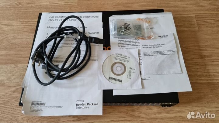 Коммутатор HP Enterprice Aruba 2530 J9772A PoE+ 38