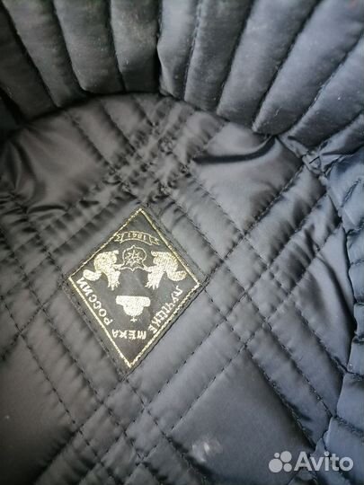 Шапка ушанка мужская нутрия(мелкий ворс)