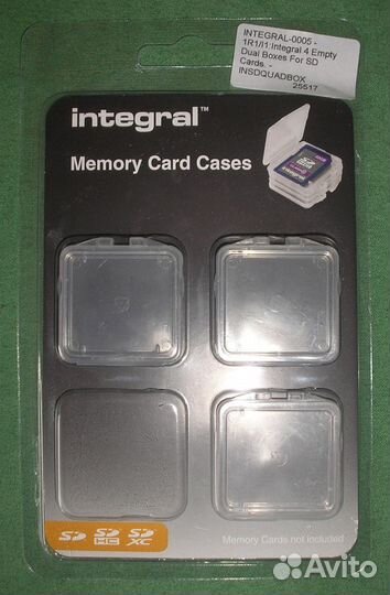 Карты памяти Transcend, MultiMedia, кейсы для карт